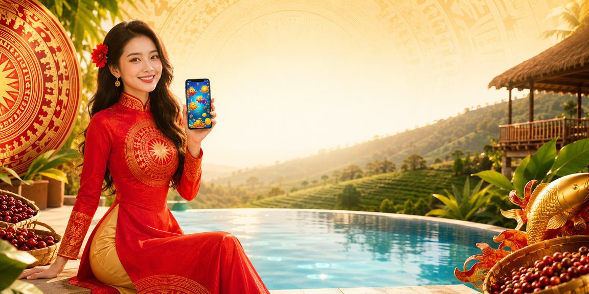 Người chơi Việt Nam kiểm tra voucher khuyến mãi trên ứng dụng di động 2n2222
