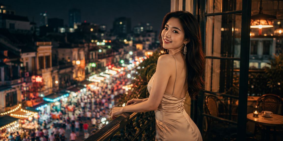Người dùng Hà Nội theo dõi và quản lý voucher trên điện thoại trong quán cà phê