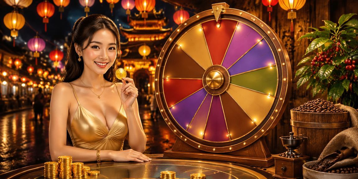 Người dùng tại Huế kiểm tra voucher ưu đãi trên điện thoại trong quán cà phê